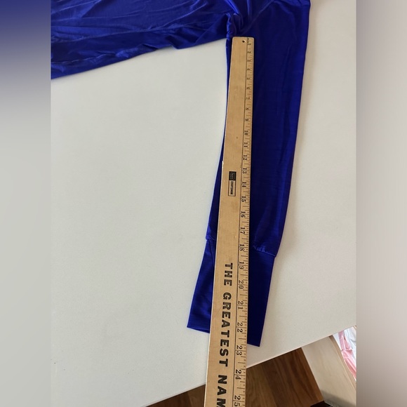 Athleta Women’s Long Sleeve Size Small Indigo Purple  Breathable Layer - Picture 9 of 9